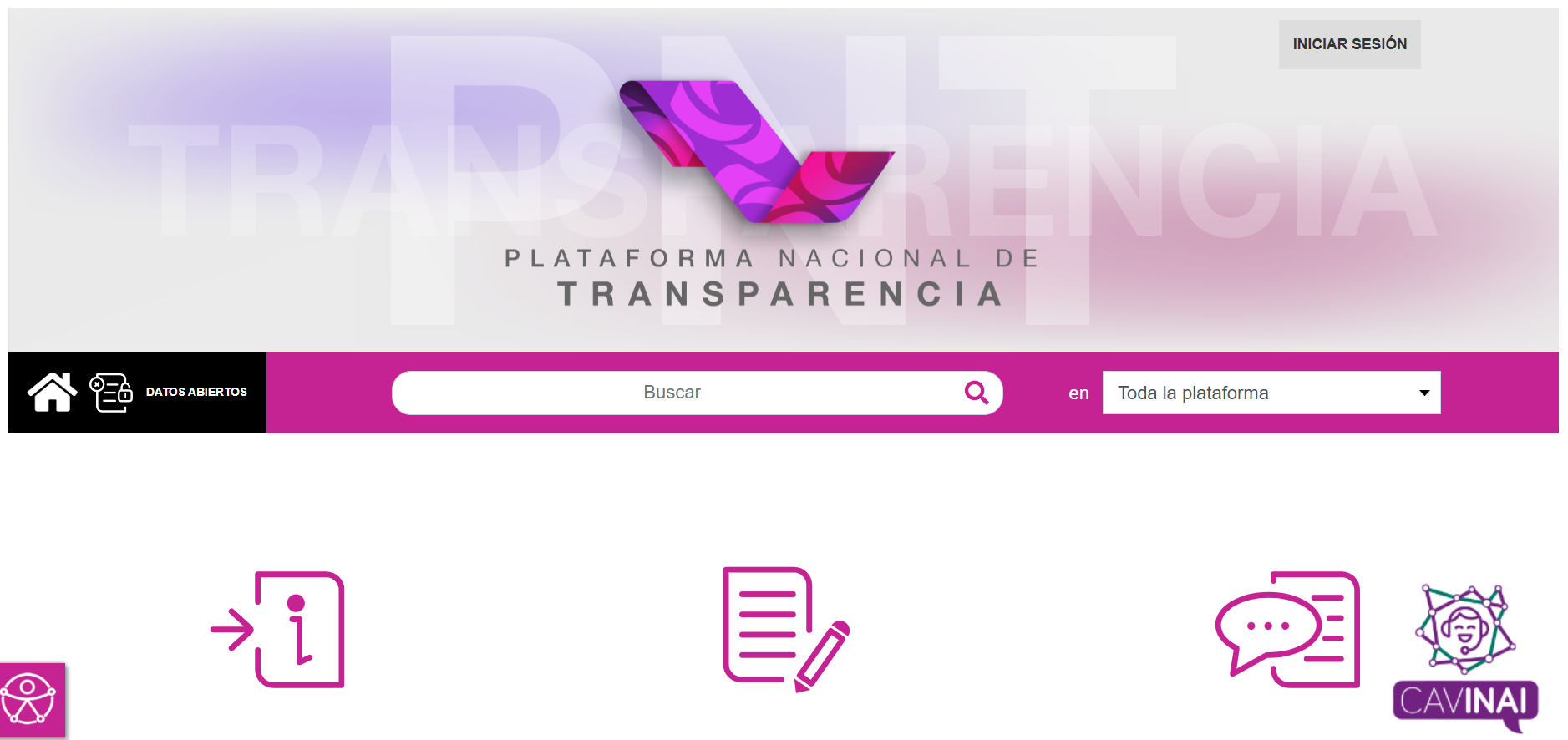 Portal Nacional de Transparencia