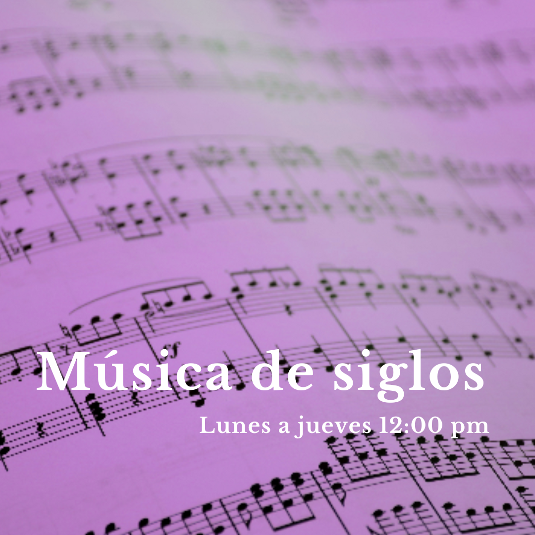 Botón Música de siglos